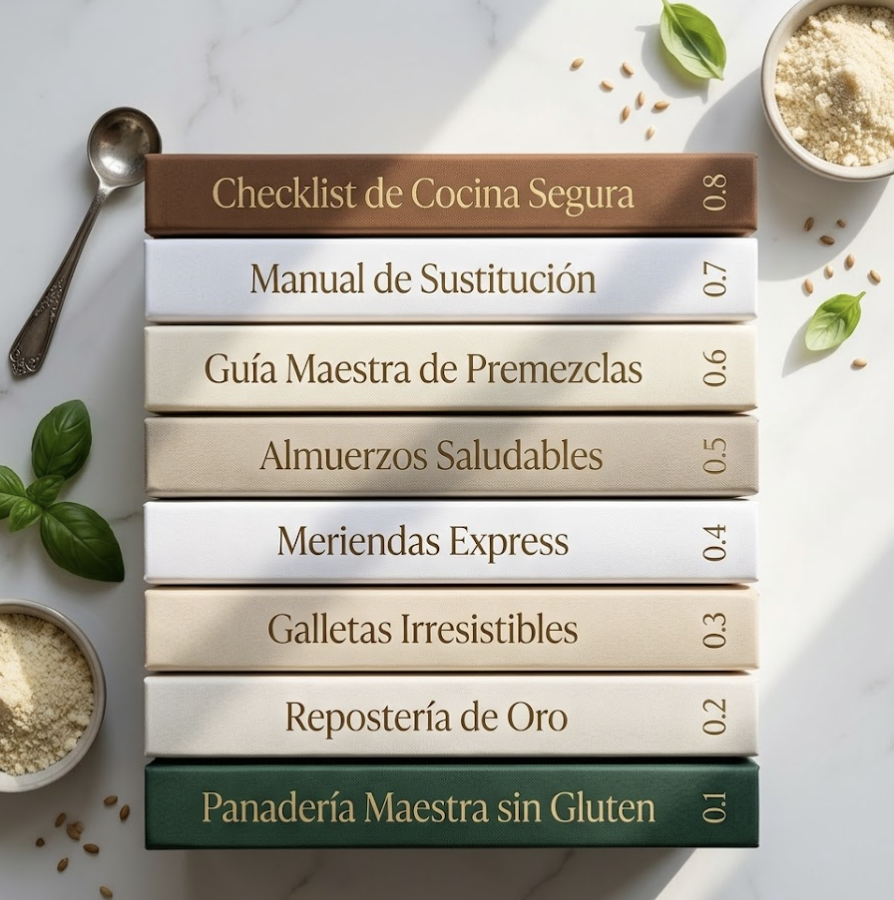 Biblioteca digital Panadería Maestra Sin Gluten - 8 libros